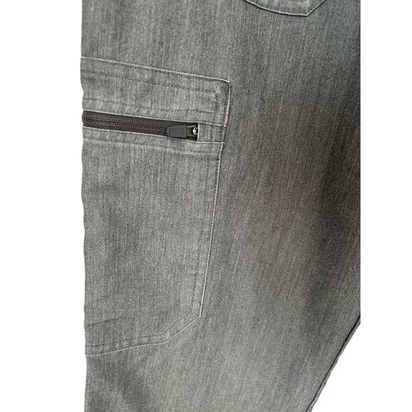 Figs Technical Collection Pants Mens M Cairo Gray Cargo Scrub Drawstring Bottoms - Picture 3 of 12